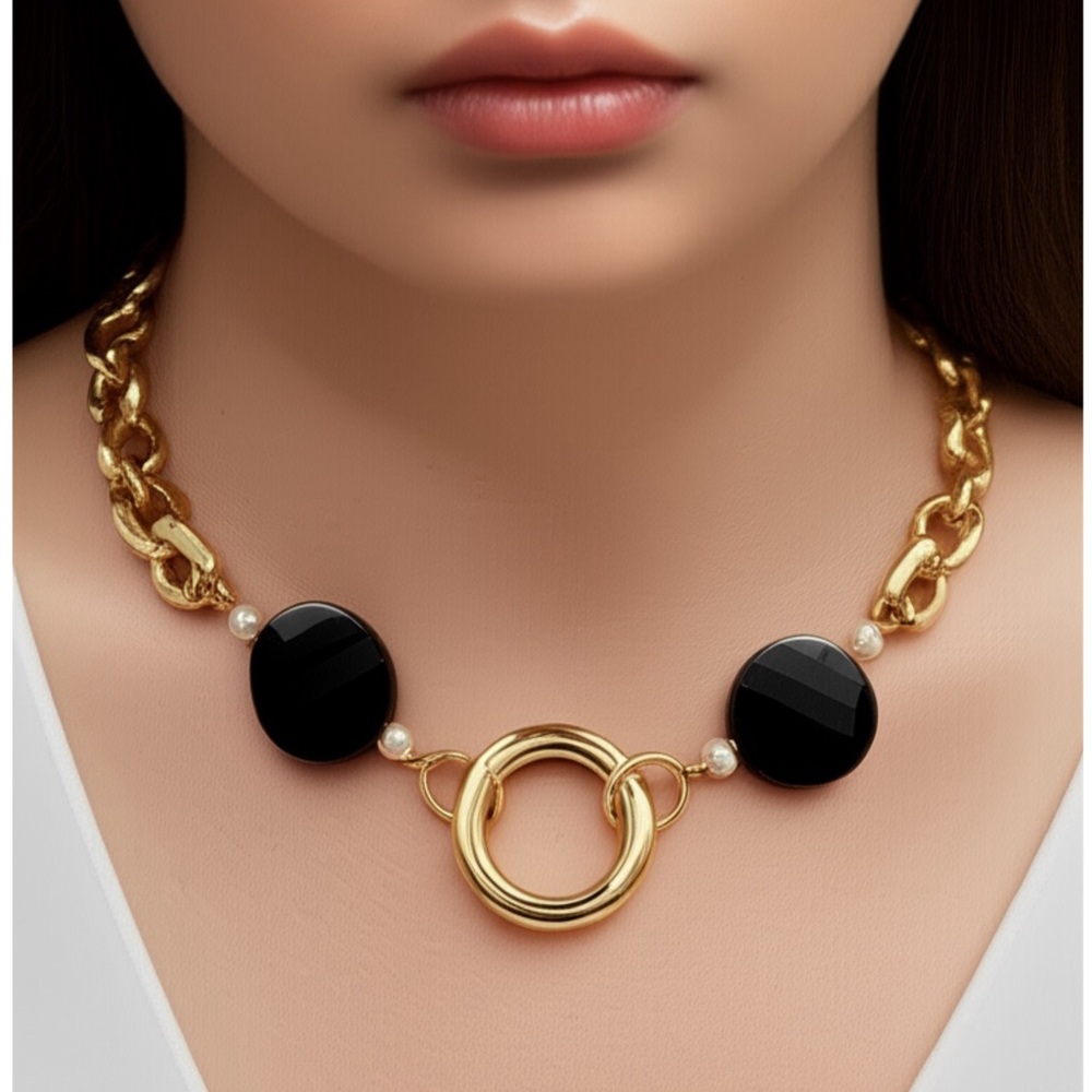 Chunky Chain Gold Necklace